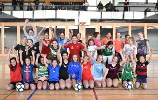 Gruppenbild Thurgauer Fussballverband girlsDay